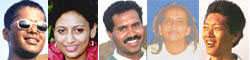 Western Paragliding Association -  Rehan, Sheela, Shirish, Latha, Silin