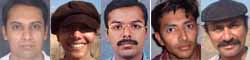 Western Paragliding Association -  Bhaskar, Esther, Shiva, Mayank, Shekar
