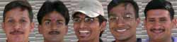 Western Paragliding Association - Ashok, Virendra , Amol, Ranjan, Dangi